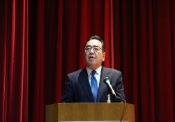 閉会挨拶(佐藤横芝光町長)