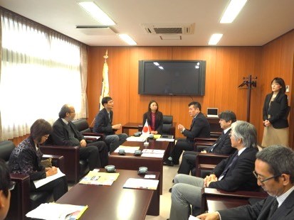 渡邉理事・山田理事への表敬訪問